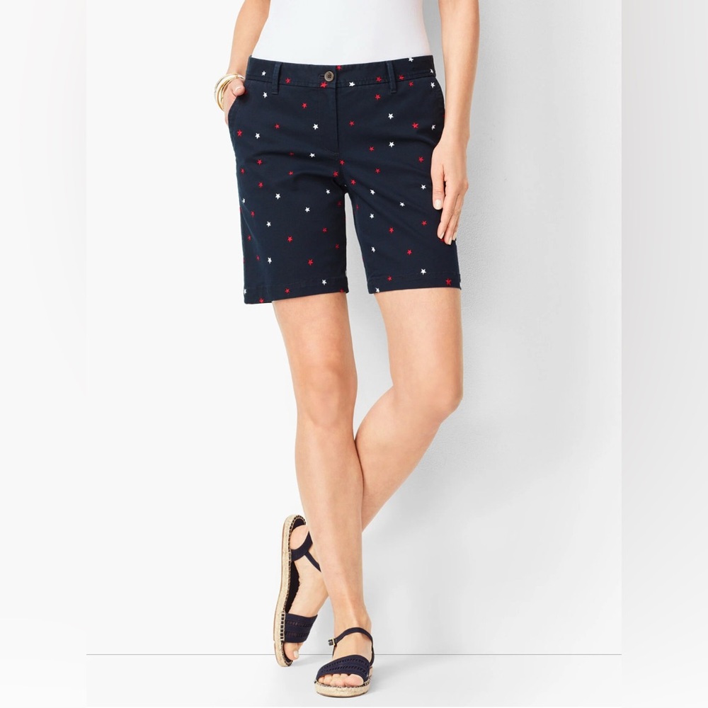 🇺🇸Talbots Navy Star-Embellished Women's Shorts🇺🇸